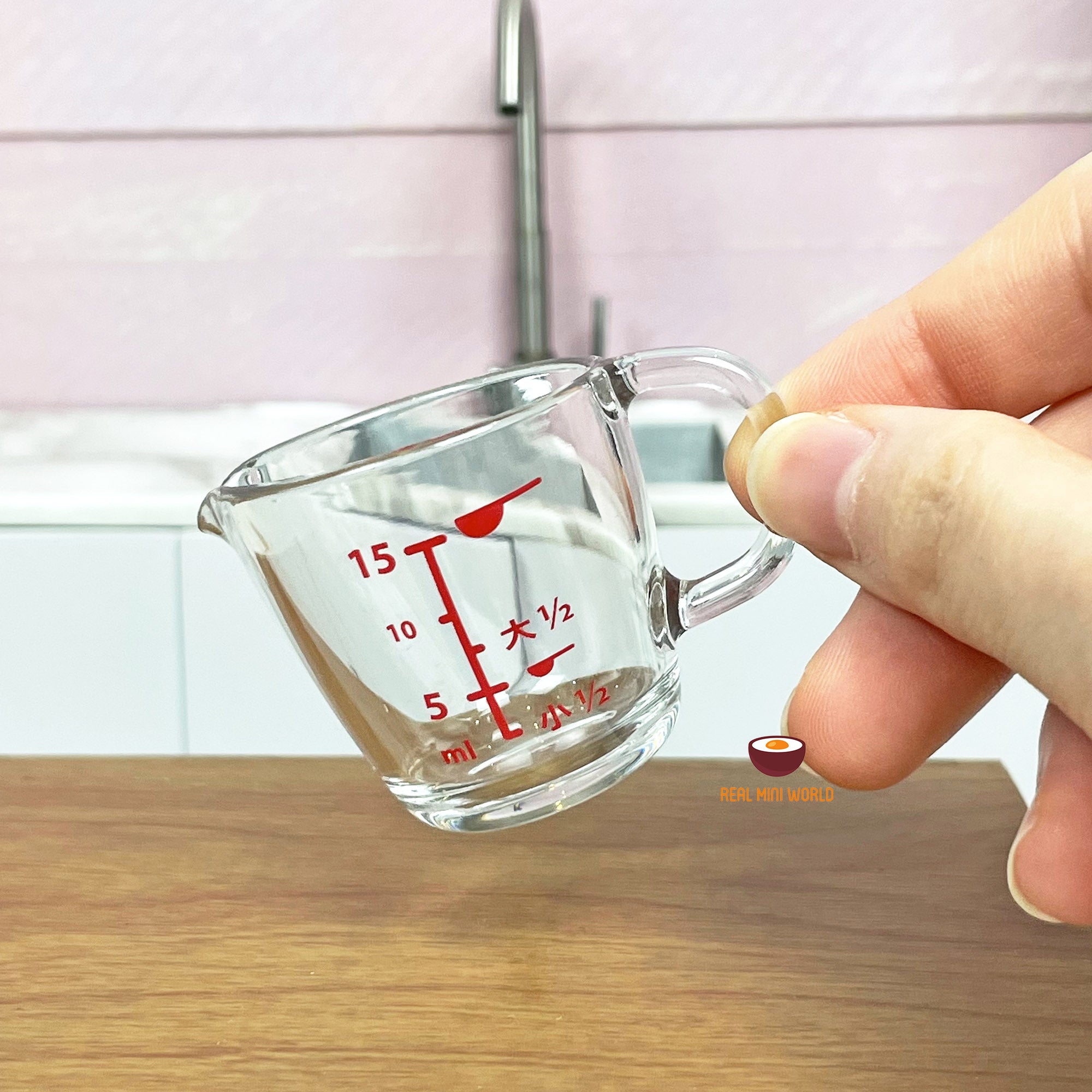 Miniature measuring cup for tiny cooking | Mini Cooking Shop – Real ...