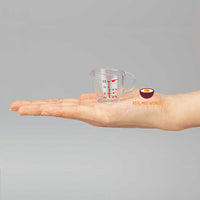 Miniature measuring cup for tiny cooking