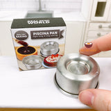 Tiny Real Baking Piscina / Ballerine / Pool Aluminium Pan| Mini Baking Supply