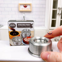 Tiny Real Baking Piscina / Ballerine / Pool Aluminium Pan| Mini Baking Supply