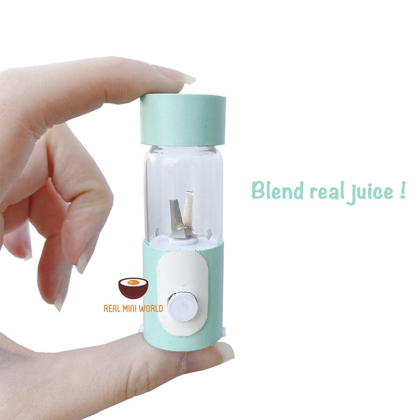 Miniature REAL Working Jug Blender in Relax Mint