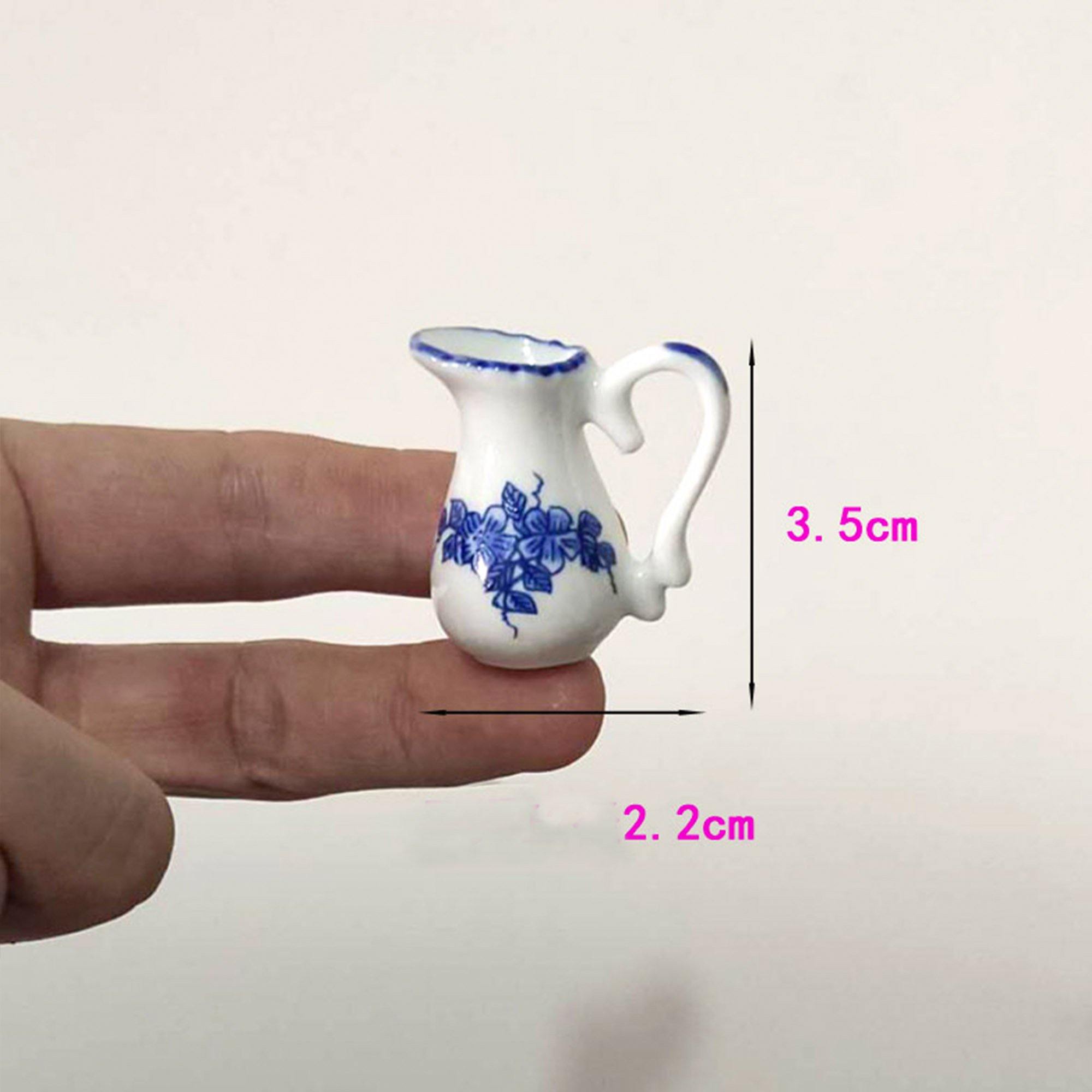 REAL COOKING Miniature ceramic jug and bowl set | Real Mini World