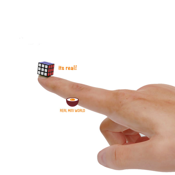 Tiniest Miniature Rubik cube : play with it for real