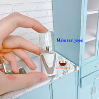 Miniature Real Working Blender White: Mini Cooking Kitchen Appliance | Real Mini World | Mini Kitchen Set