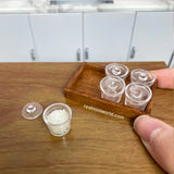 Miniature Cooking Spice Jar Container Set | Mini Cooking Shop