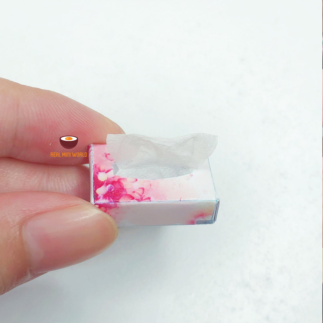 Miniature Kitchen Real Tissue Box | Mini Cooking Shop – Real Mini World