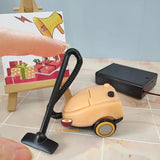 Miniature REAL Working Vacuum Cleaner orange