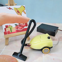 Miniature REAL Working Vacuum Cleaner Yellow