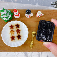 Miniature Baking Jelly Mould Gingerbread Man: Mini Food Cooking