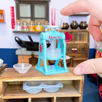 Miniature Cooking Shaved Ice Machine (Blue) : can shave real ice | Real Mini World