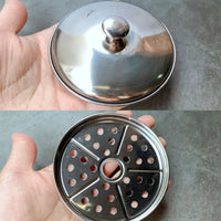 Miniature Cooking Stainless Steel Steamer Plate and Lid